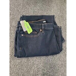 NWT Lands' End Woman's Jeans High Rise Straight Womans Size 16